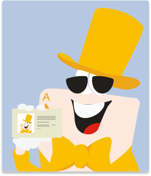 Non accettato - Volto non visibile <br>Immagine che contiene ID